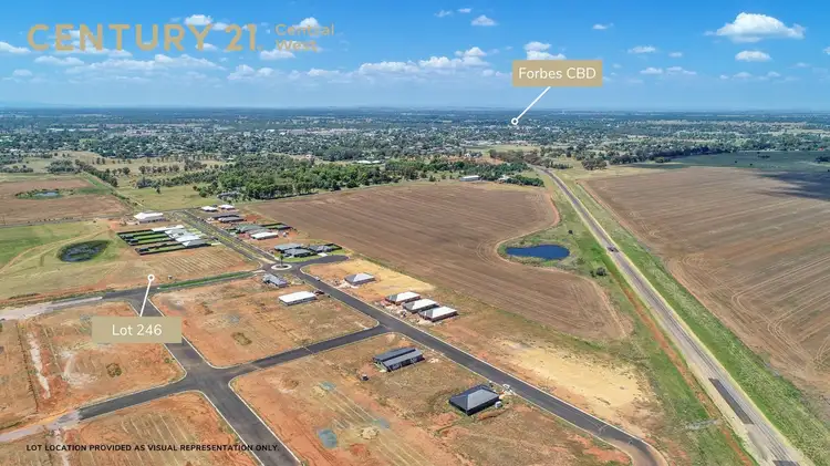 Second view of Homely land listing, Lots Livingstone Boulevard, Forbes NSW 2871