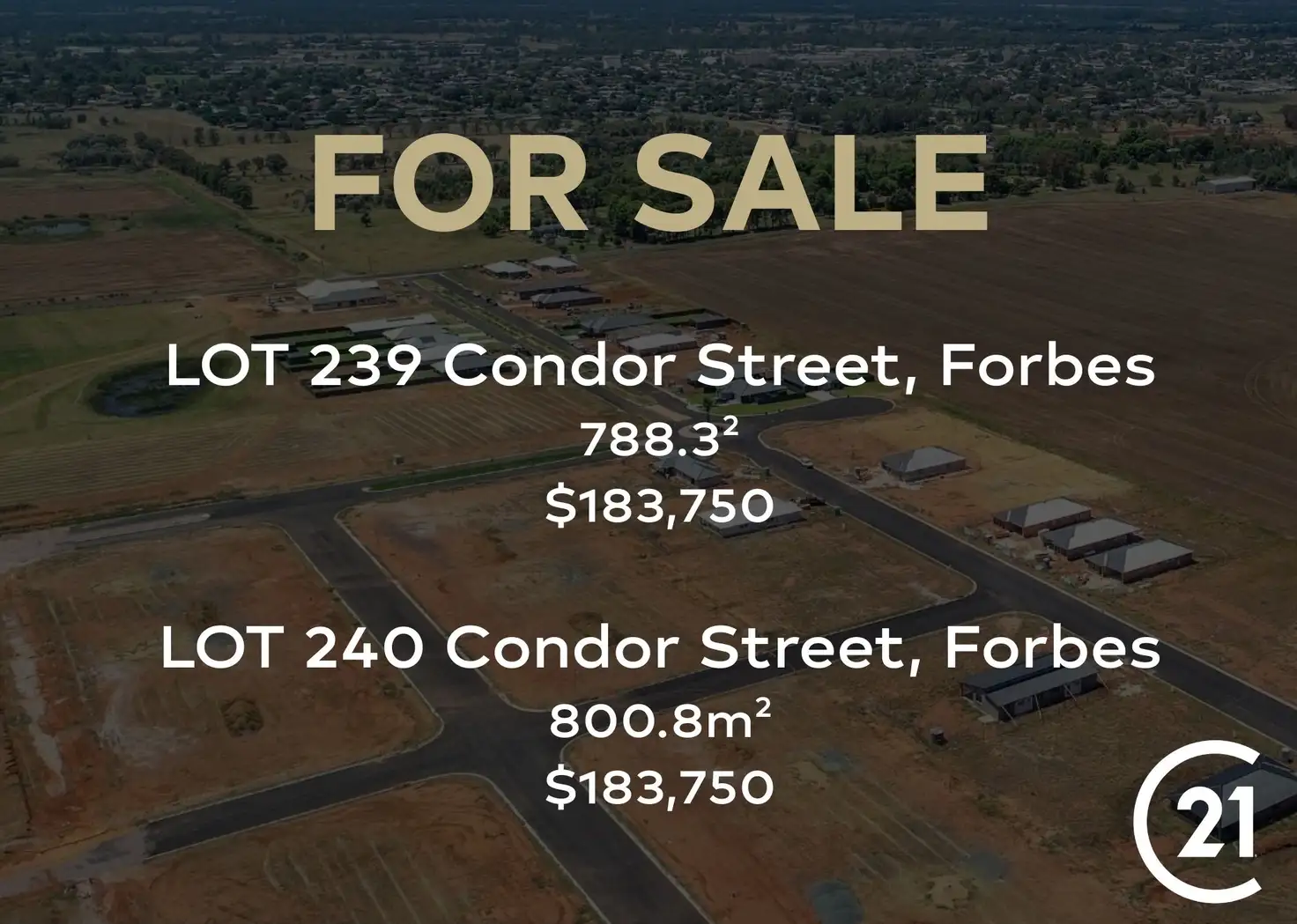 Main view of Homely land listing, Lots Condor Street, Forbes NSW 2871