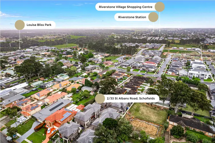 Fourth view of Homely townhouse listing, 2/33 St Albans Road, Schofields NSW 2762