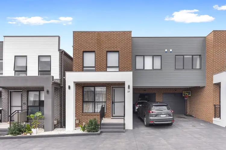 Main view of Homely townhouse listing, 27 Ashwini Glade, Box Hill NSW 2765