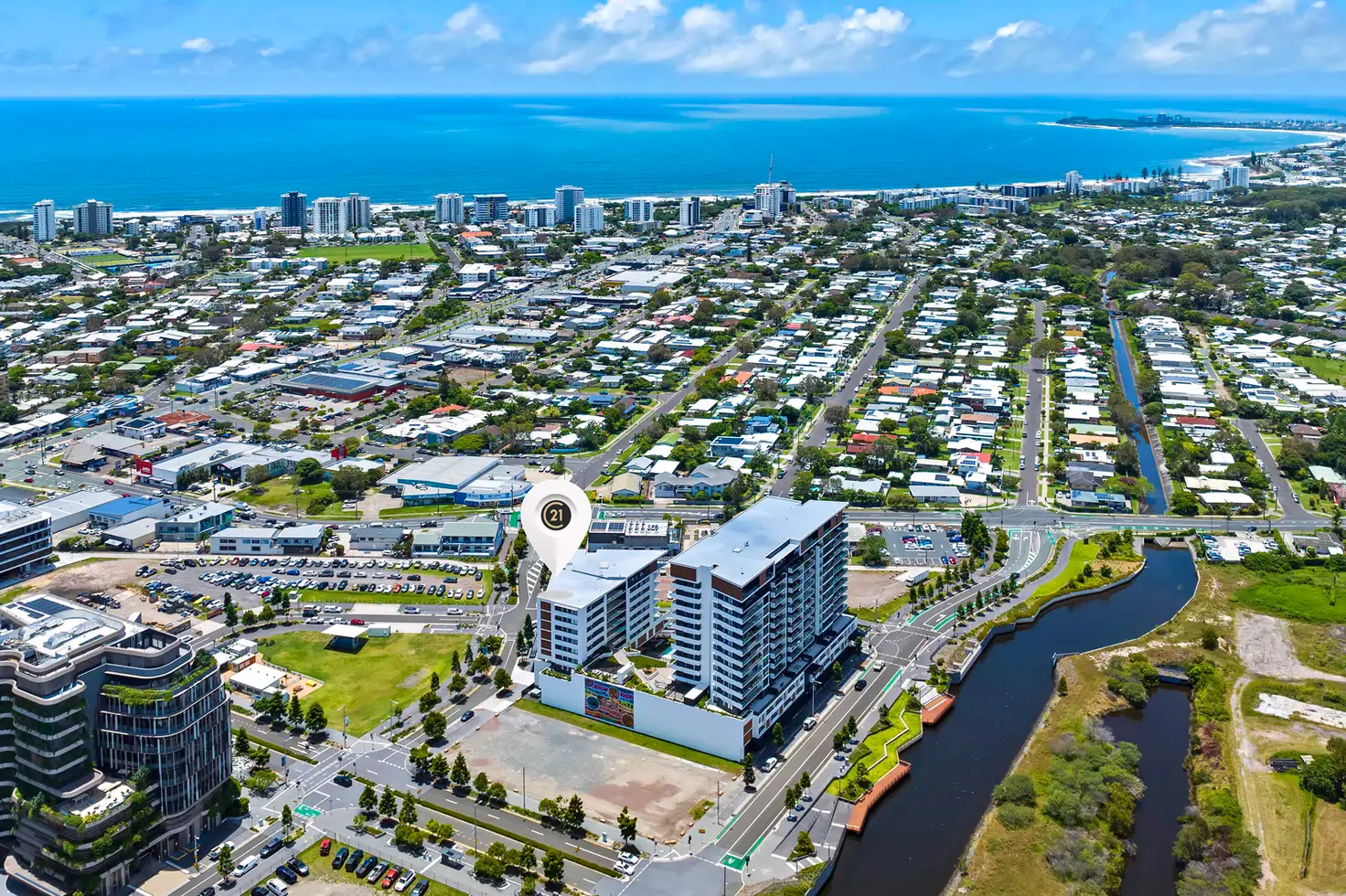 Main view of Homely unit listing, 701/12 South Sea Islander Way, Maroochydore QLD 4558