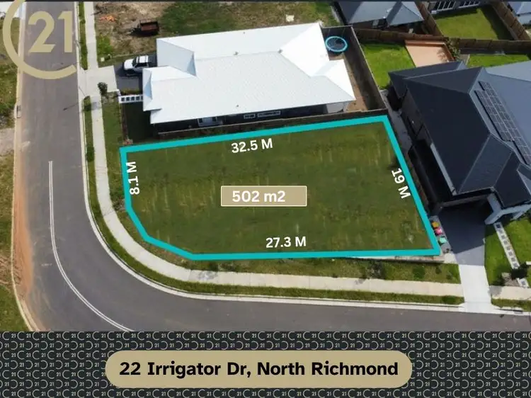 Main view of Homely land listing, 22 Irrigator Drive, North Richmond NSW 2754