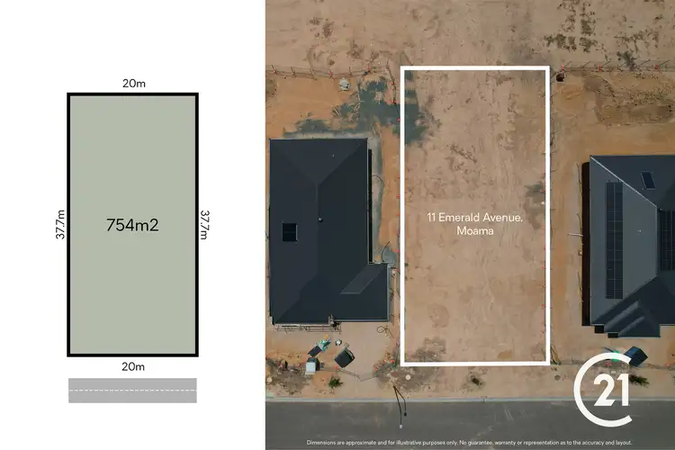 Main view of Homely land listing, 11 Emerald Avenue, Moama NSW 2731