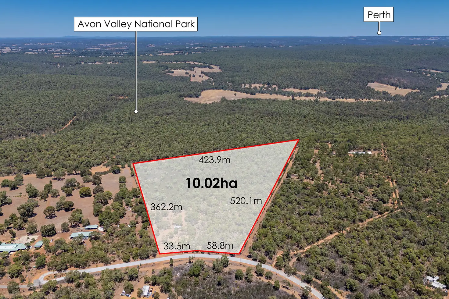 Main view of Homely land listing, 60 Hill Place, Morangup WA 6083