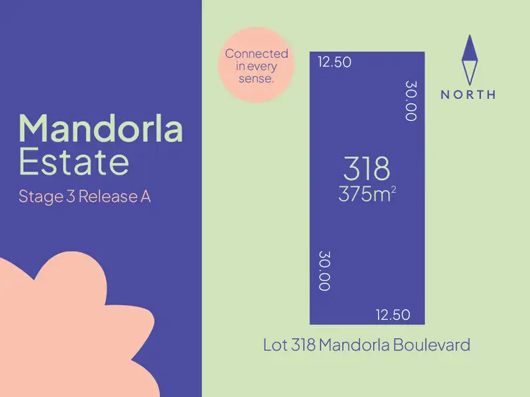Main view of Homely land listing, Lot 318 Mandorla Boulevard, Munno Para Downs SA 5115