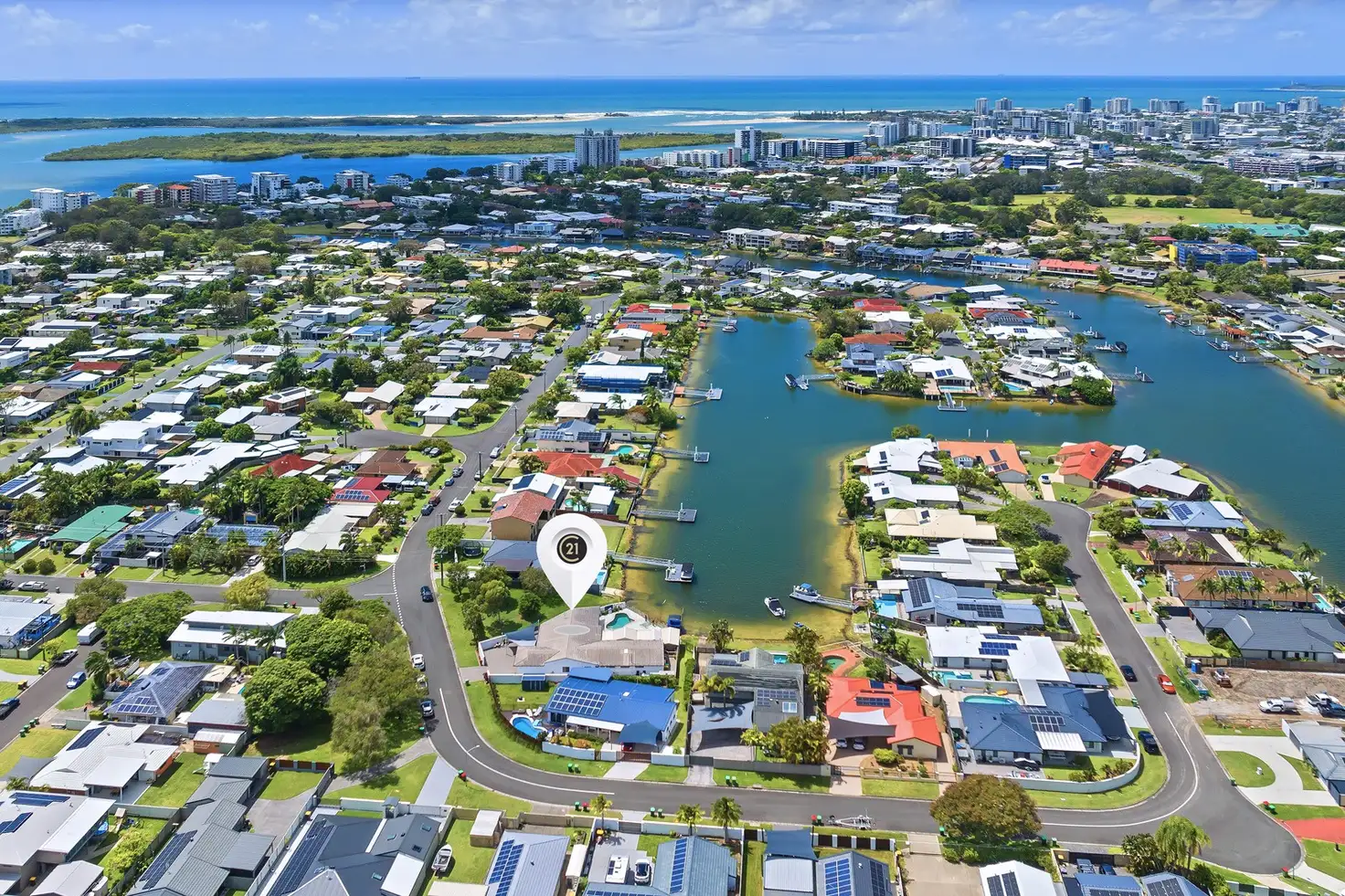 Main view of Homely house listing, 37 Glenlea Drive, Maroochydore QLD 4558