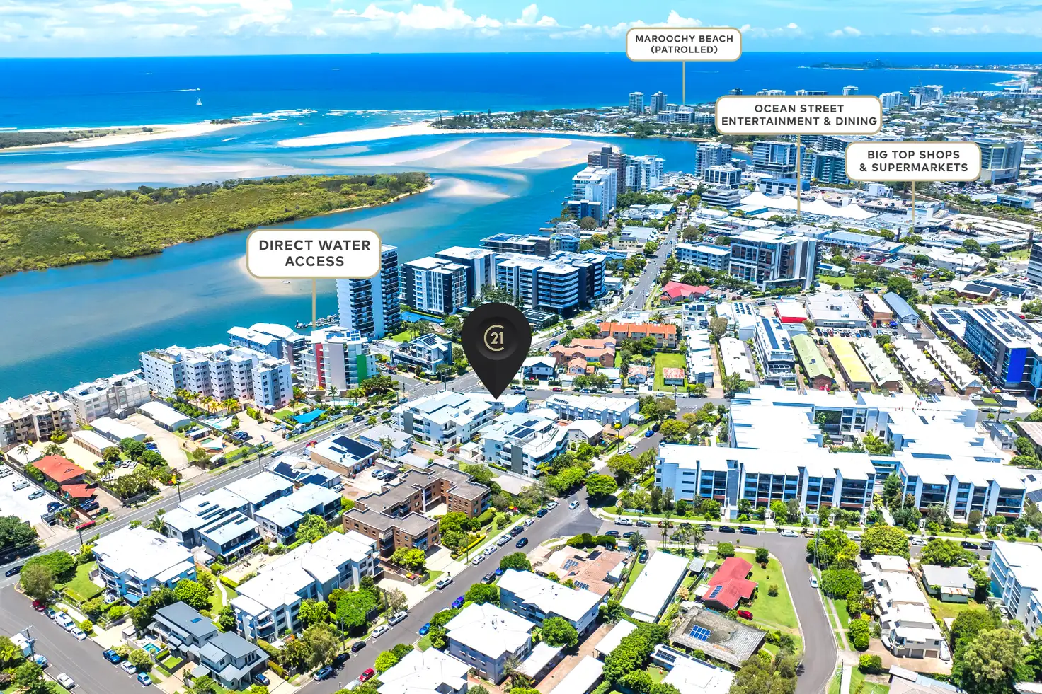 Main view of Homely unit listing, 2/69 Duporth Avenue, Maroochydore QLD 4558