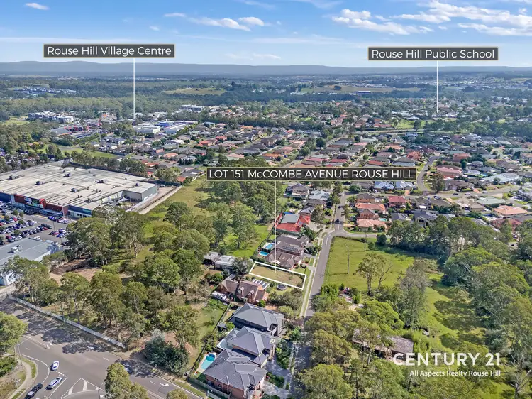 Third view of Homely land listing, LOT 151 Mccombe Avenue, Rouse Hill NSW 2155