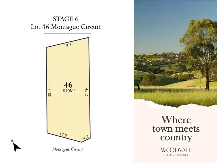 Lot 46 Montague Circuit, Gawler South SA 5118