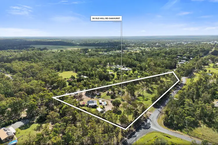 Main view of Homely rural property listing, 30 Old Mill Road, Oakhurst QLD 4650