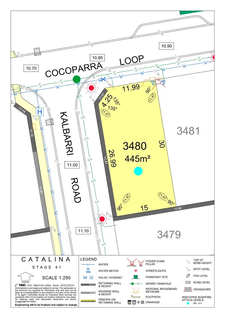 Third view of Homely land listing, 10 Cocoparra Loop, Clarkson WA 6030