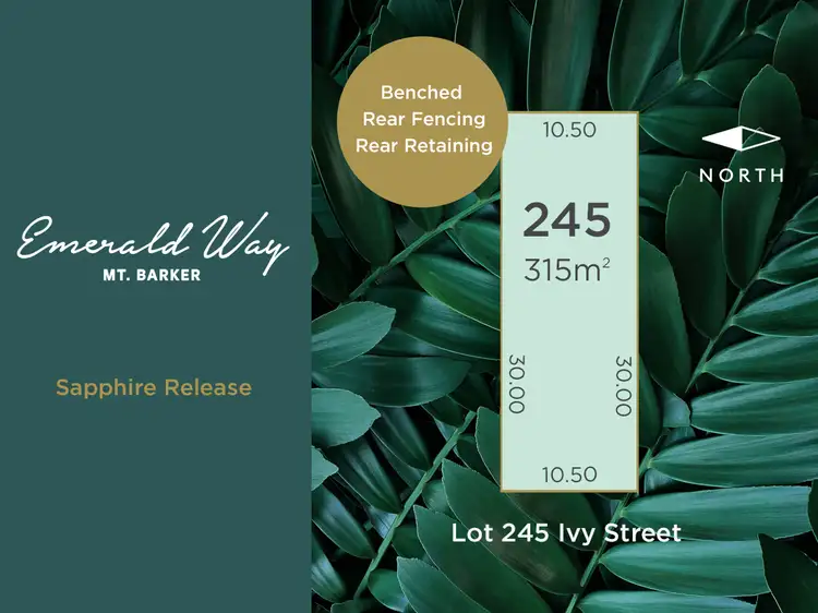 Lot 245 Ivy Street (Sapphire Release), Mount Barker SA 5251