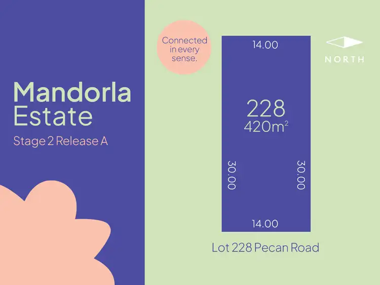 Main view of Homely land listing, Lot 228 Pecan Road (Stage 2A), Munno Para Downs SA 5115