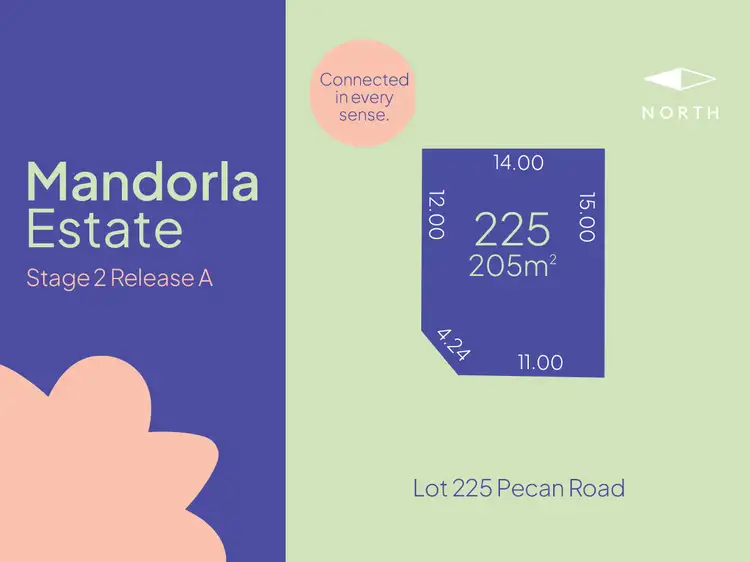 Main view of Homely land listing, Lot 225 Pecan Road (Stage 2A), Munno Para Downs SA 5115