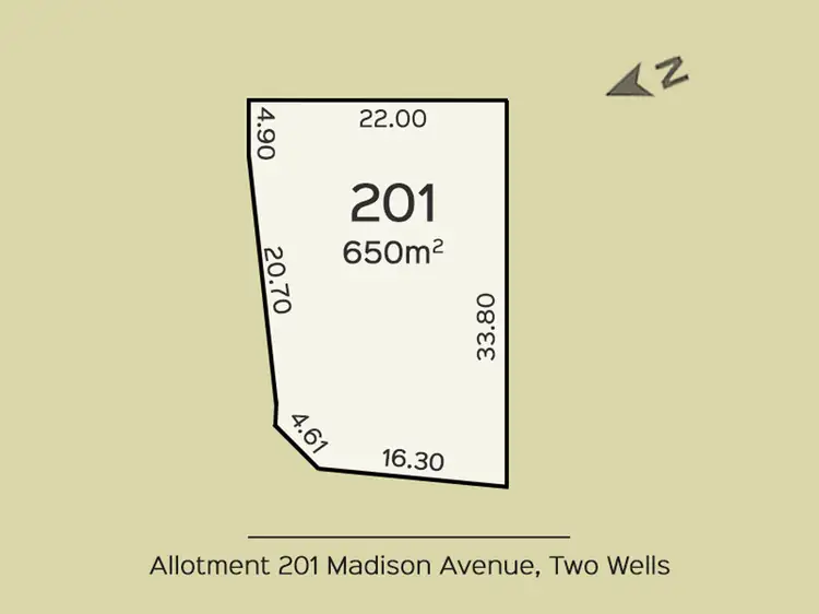 Lot 201 Madison Avenue, Two Wells SA 5501