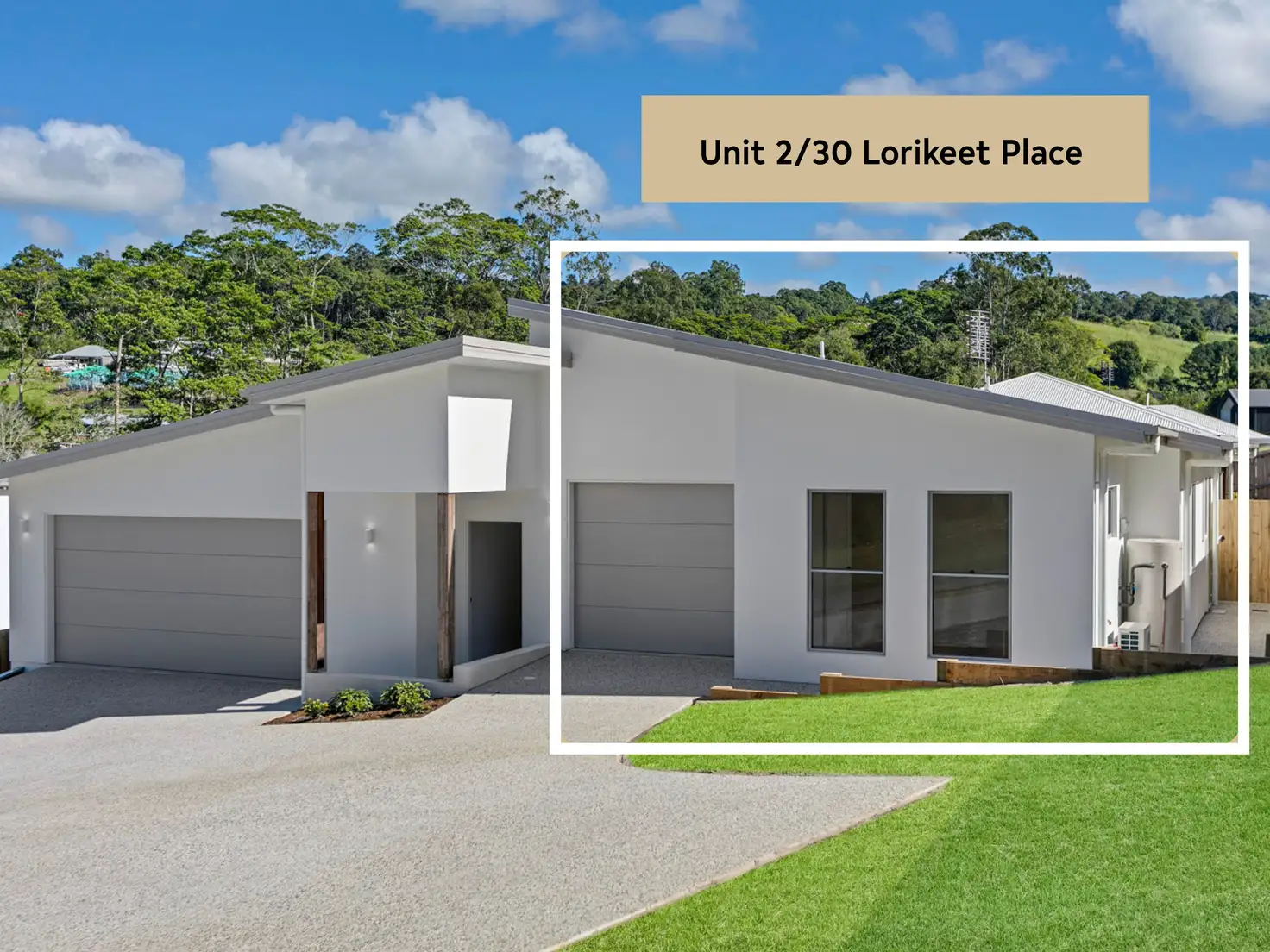 Main view of Homely semi-detached listing, 2/30 Lorikeet Place, Burnside QLD 4560