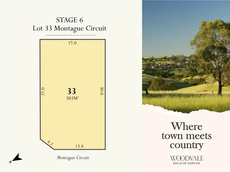 Main view of Homely land listing, Lot 33 Montague Circuit, Gawler South SA 5118