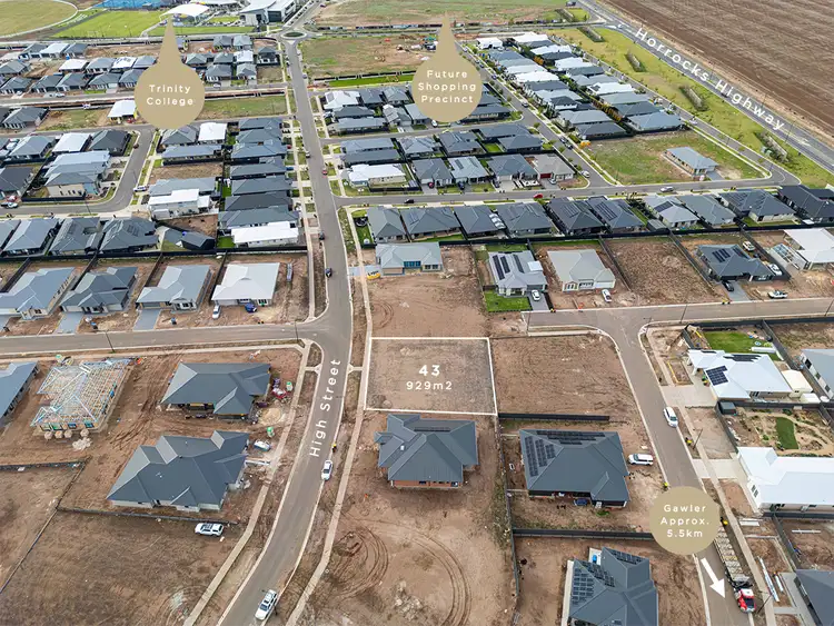 Second view of Homely land listing, 43 High Street, Roseworthy SA 5371