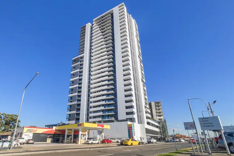 Main view of Homely studio listing, A1704A/420 Macquarie Street, Liverpool NSW 2170