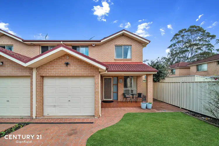 Main view of Homely semi-detached listing, 4/57 Belmont Road, Glenfield NSW 2167