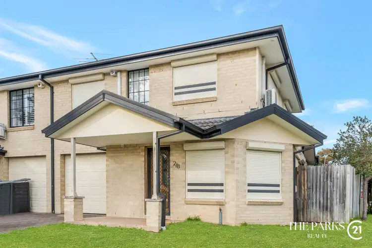 Main view of Homely semi-detached listing, 2/8 Owl Place, Green Valley NSW 2168