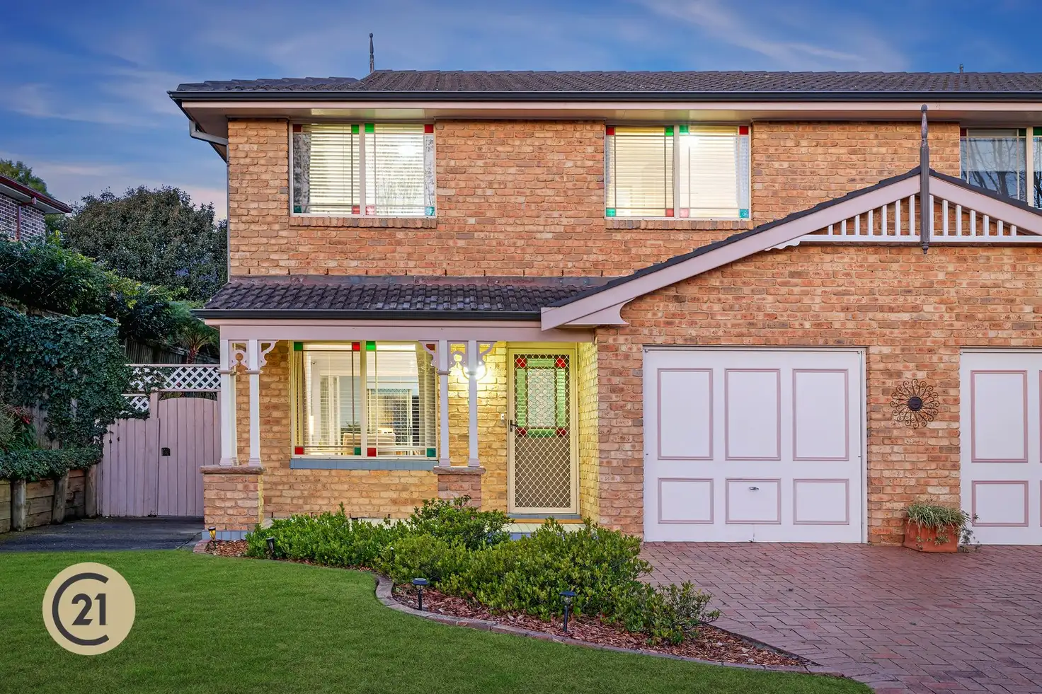 Main view of Homely semi-detached listing, 1/26 Oakhill Drive, Castle Hill NSW 2154