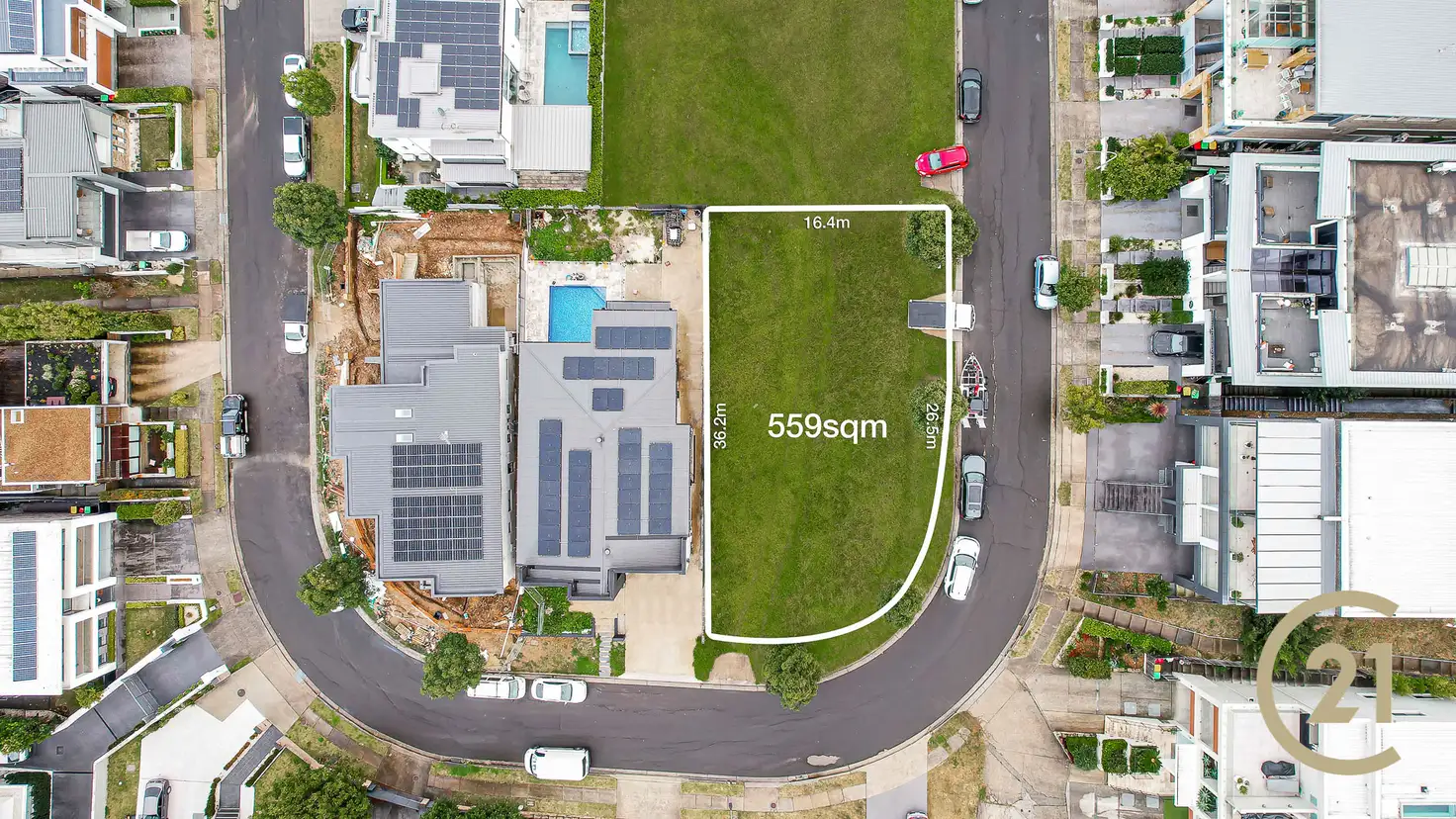 Main view of Homely land listing, 36 Moses Way, Winston Hills NSW 2153