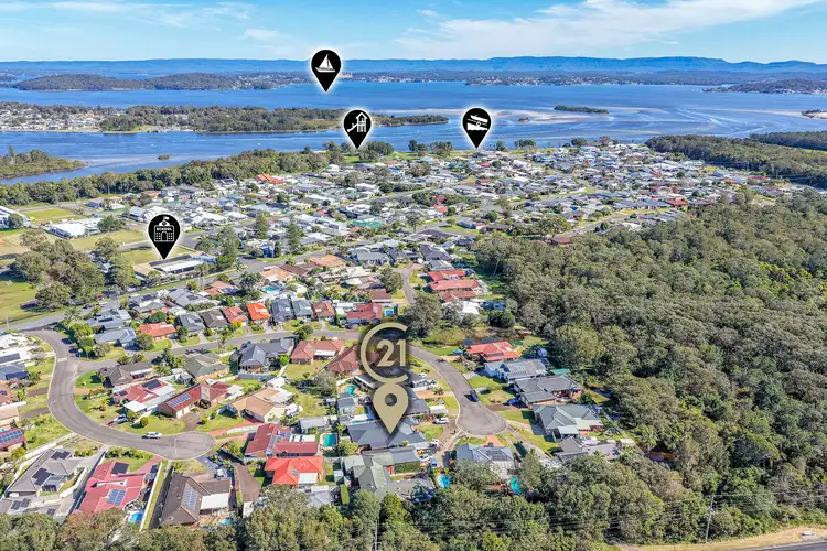 Third view of Homely villa listing, 2/16 Anacla Close, Pelican NSW 2281
