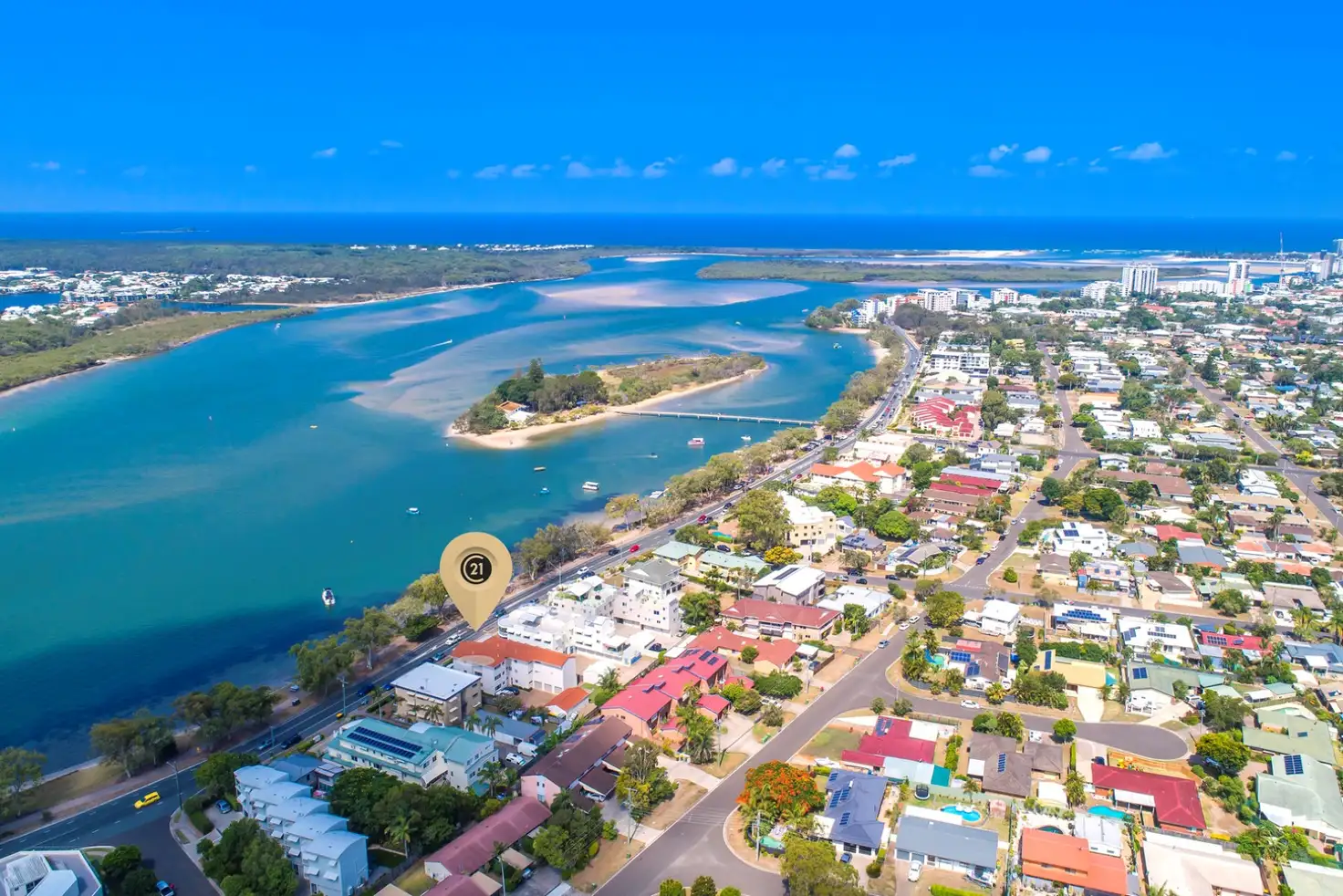 Main view of Homely apartment listing, 1/105 Bradman Avenue, Maroochydore QLD 4558