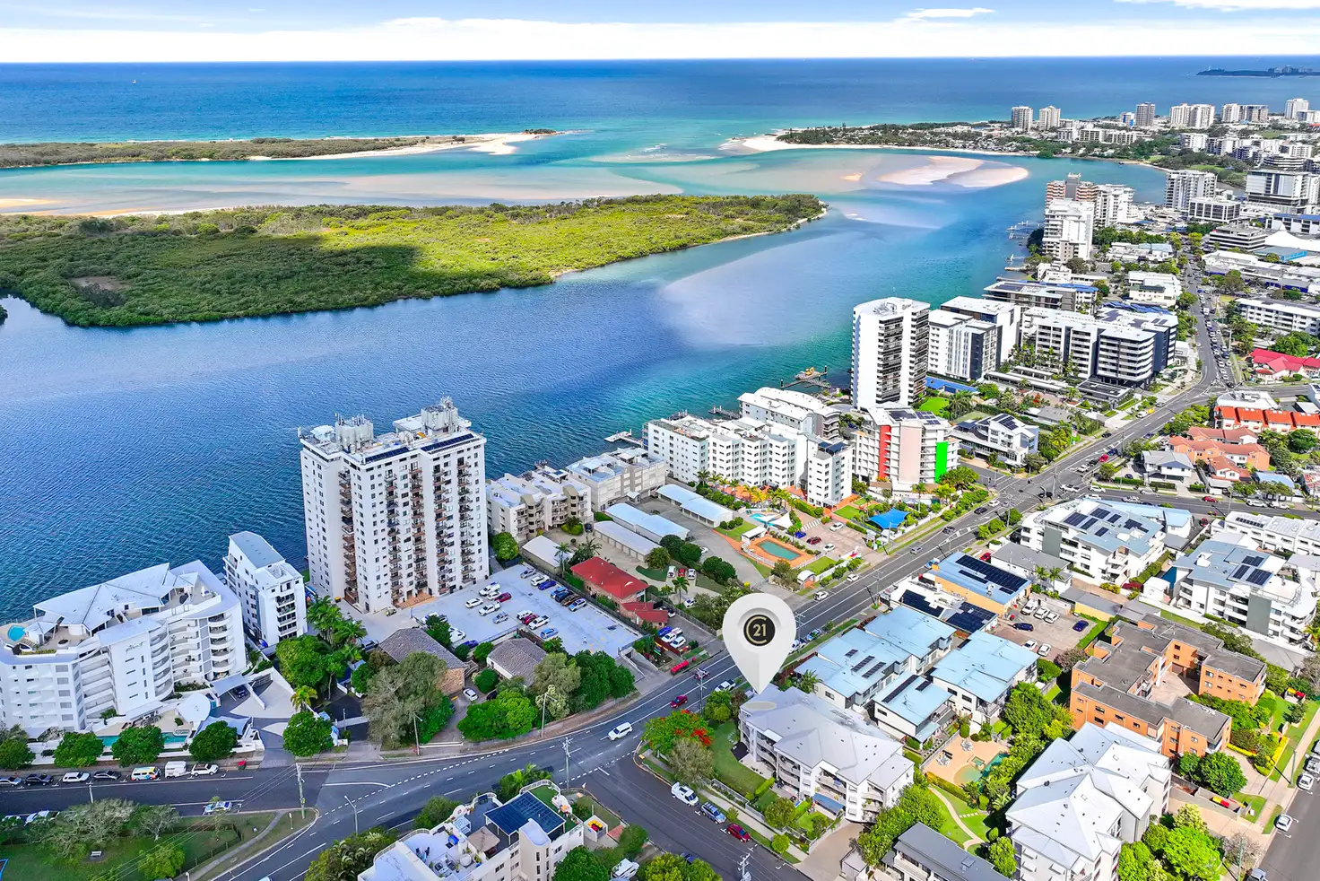 Main view of Homely apartment listing, 9/87-89 Duporth Avenue, Maroochydore QLD 4558