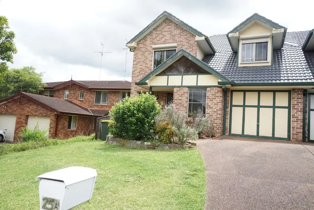 Main view of Homely semi-detached listing, 1/25 Woodgrove Avenue, Cherrybrook NSW 2126