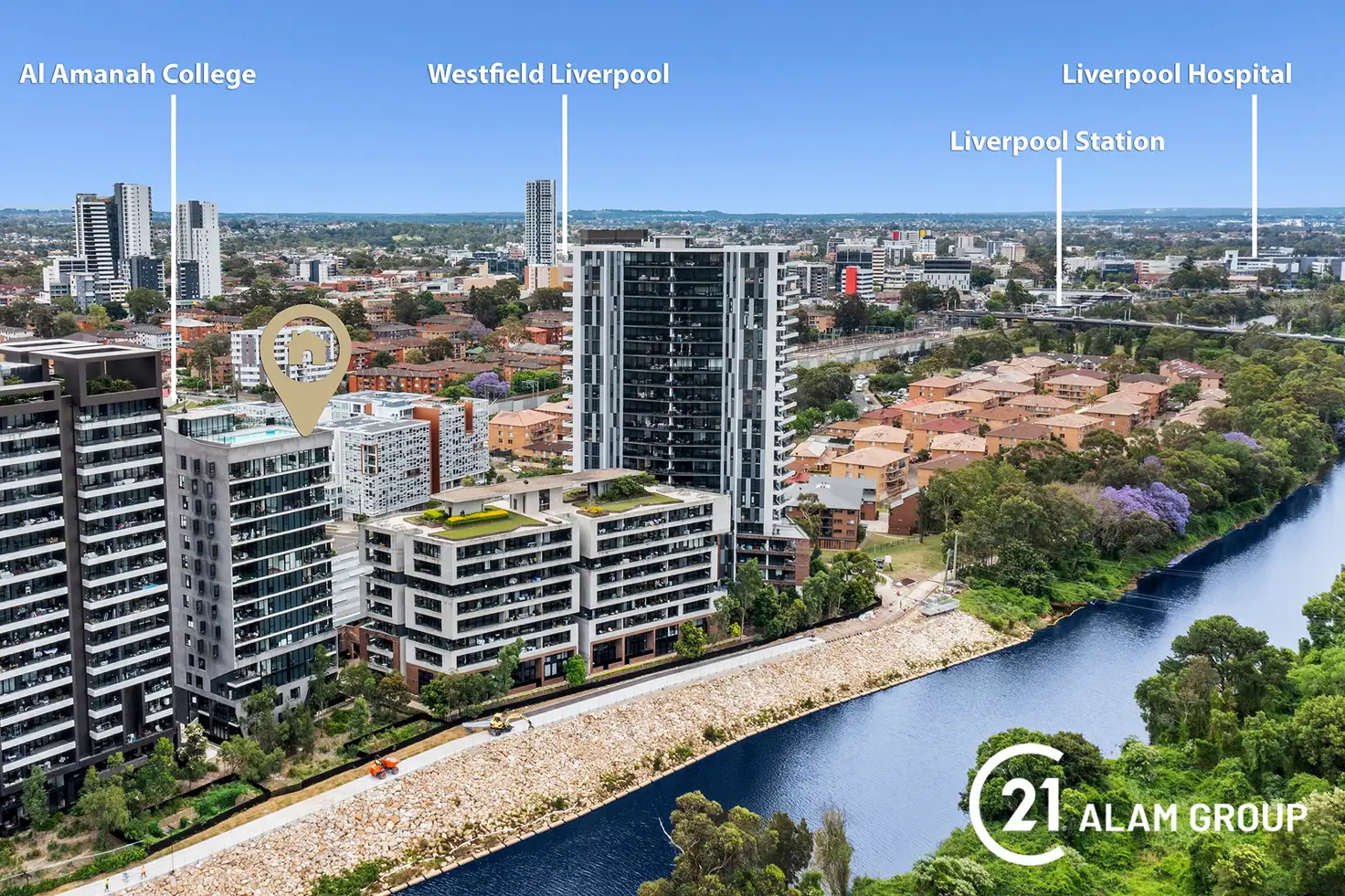 Main view of Homely apartment listing, E1104/26 Shepherd Street, Liverpool NSW 2170