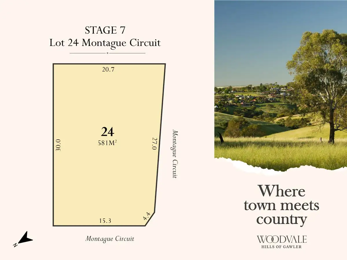 Main view of Homely land listing, Lot 24 Montague Circuit (Stage 7), Gawler South SA 5118