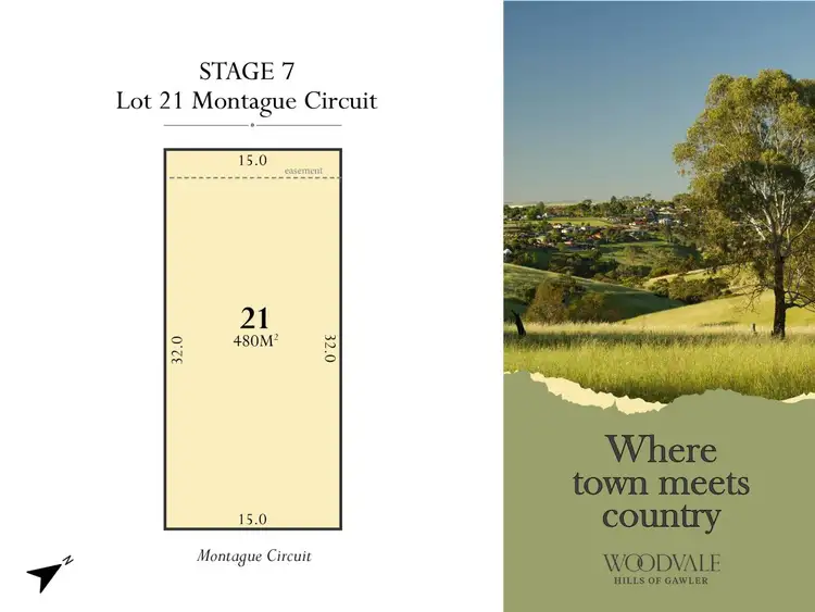 Lot 21 Montague Circuit (Stage 7), Gawler South SA 5118
