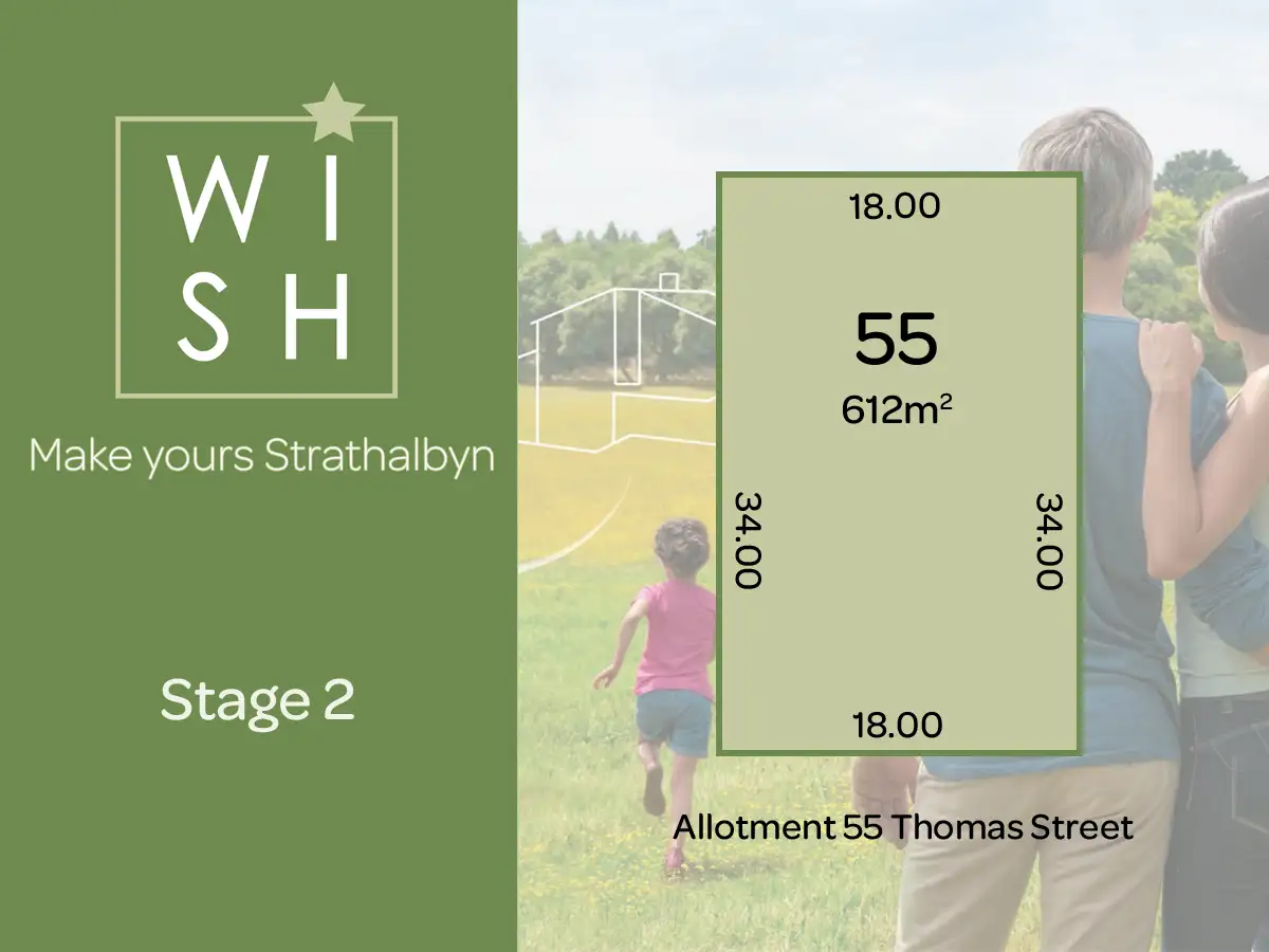 Main view of Homely land listing, Lot 55 Thomas Street, Strathalbyn SA 5255