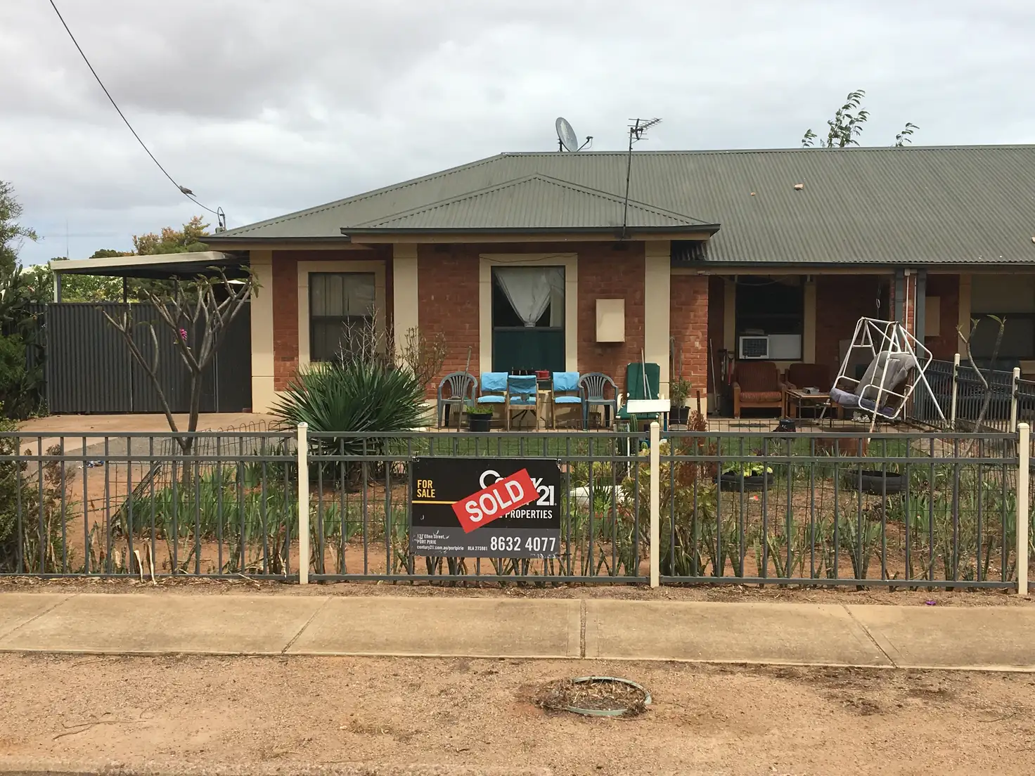Main view of Homely semi-detached listing, 8 Barnes Street, Port Pirie SA 5540