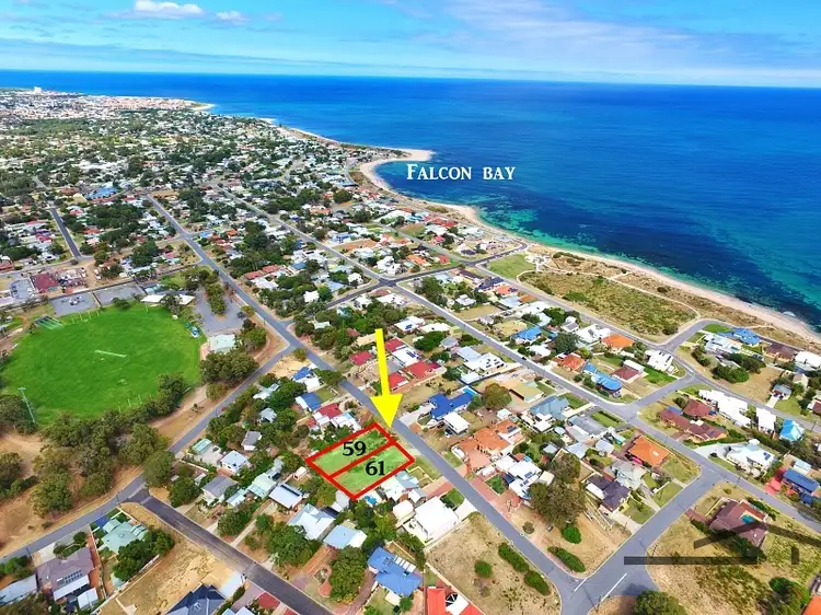 Main view of Homely land listing, 61 Lynda Street, Falcon WA 6210