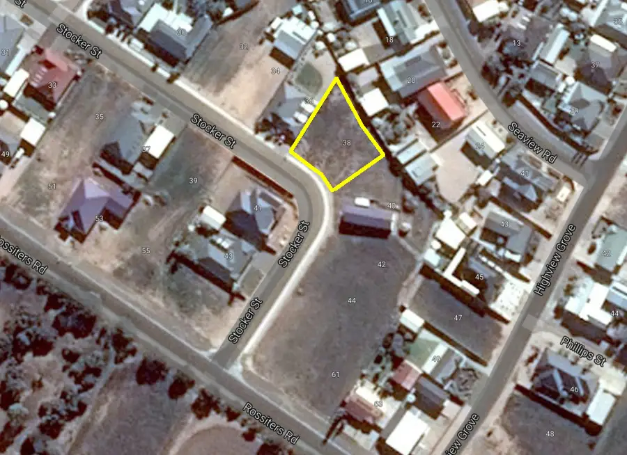 Main view of Homely land listing, 38 Stocker Street, Moonta Bay SA 5558