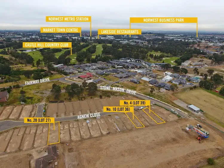 Second view of Homely land listing, 10 (Lot 36) Agnew Close, Kellyville NSW 2155