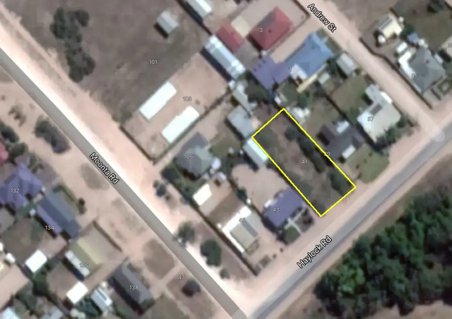 Main view of Homely land listing, 41 Haylock Road, Moonta Bay SA 5558