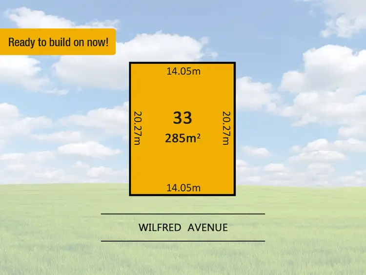 Main view of Homely land listing, 33 Wilfred Avenue, Salisbury SA 5108