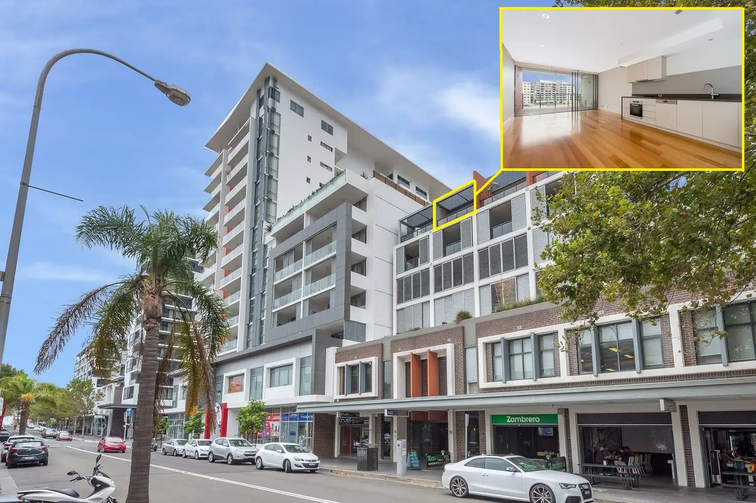 Main view of Homely apartment listing, 610/53 Crown Street, Wollongong NSW 2500