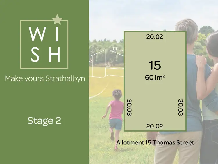 Main view of Homely land listing, Lot 15 Thomas Street, Strathalbyn SA 5255