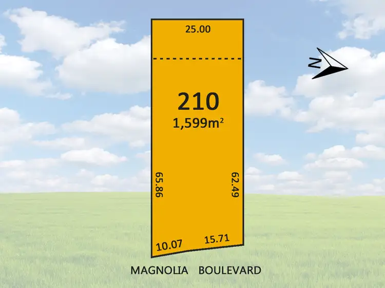 Main view of Homely land listing, Lot 210 Magnolia Boulevard, Two Wells SA 5501