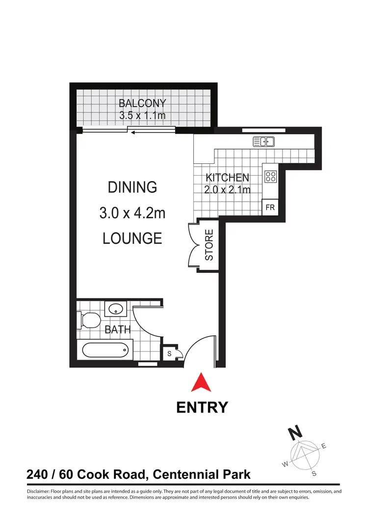 Seventh view of Homely apartment listing, 240/60 Cook Road, Centennial Park NSW 2021