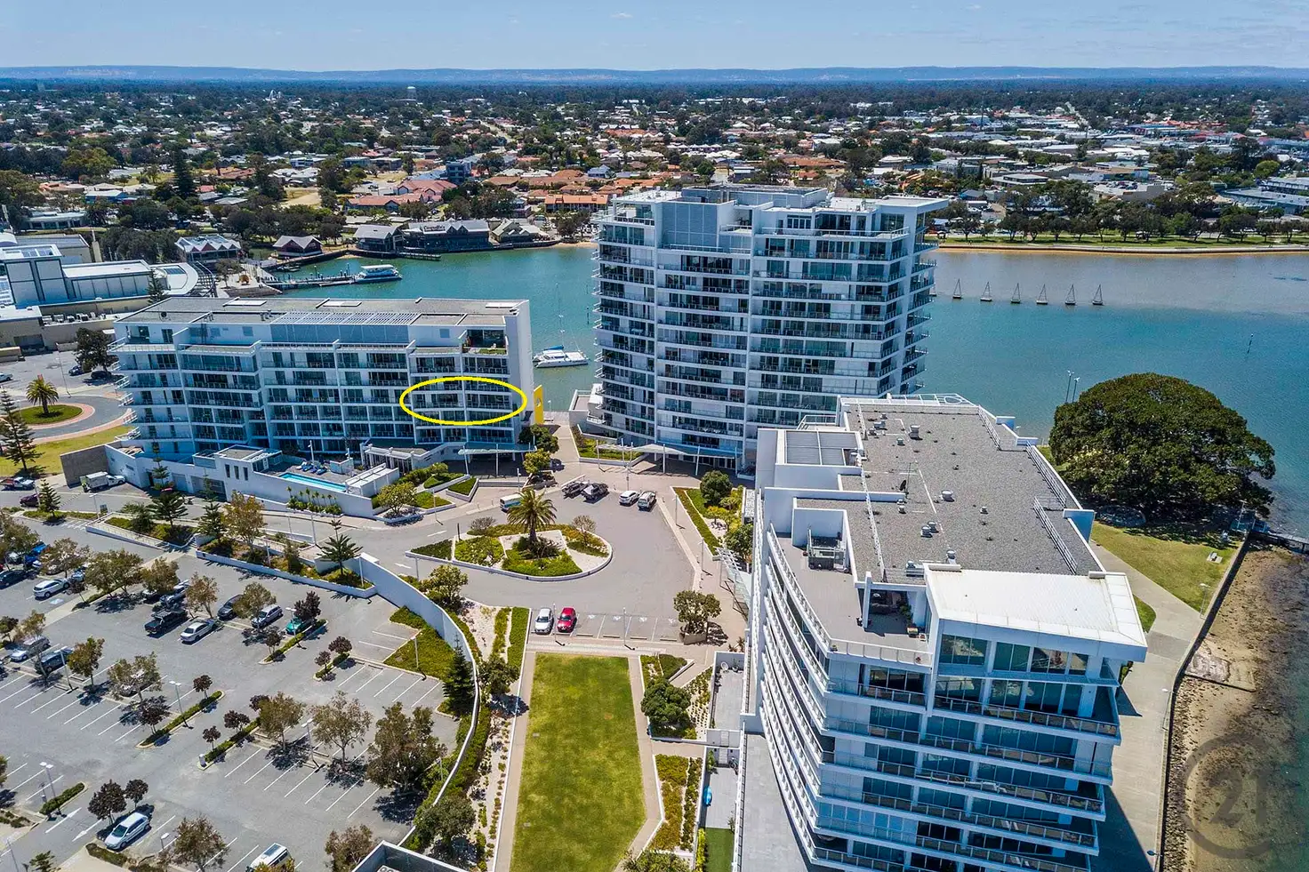Main view of Homely apartment listing, 508/1 Marco Polo Drive, Mandurah WA 6210