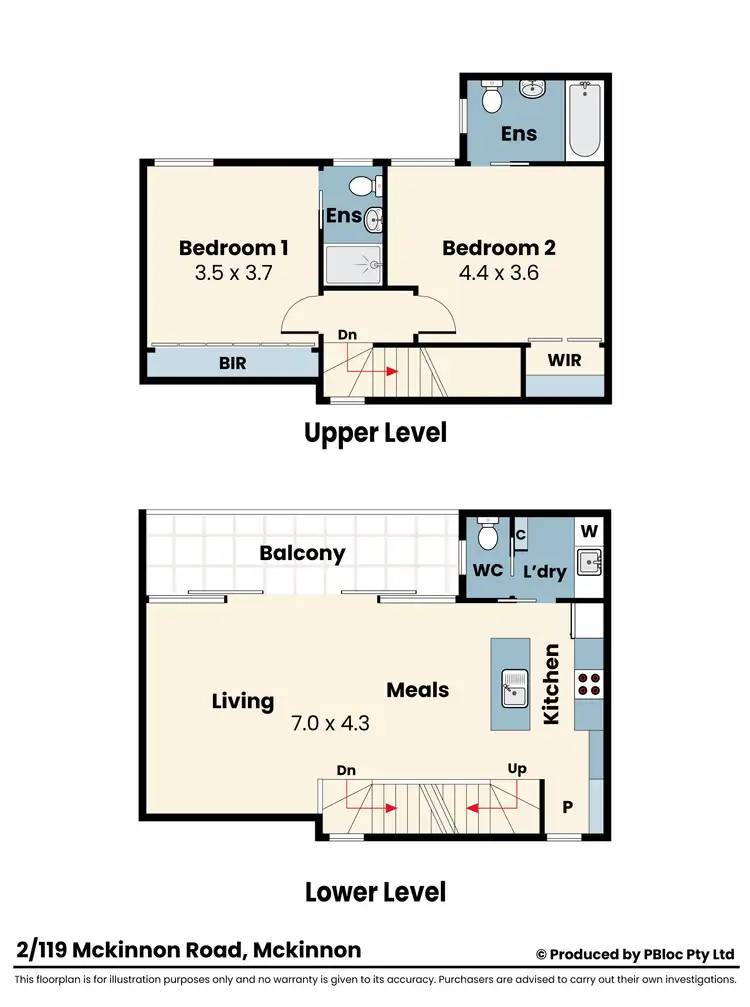 Fifth view of Homely townhouse listing, 2/119 Mckinnon Road, Mckinnon VIC 3204