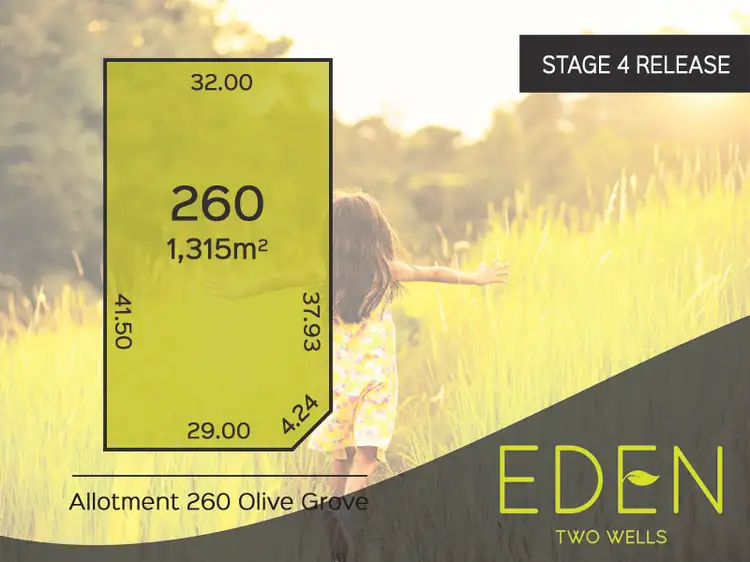 Main view of Homely land listing, Lot 260 Olive Grove, Two Wells SA 5501