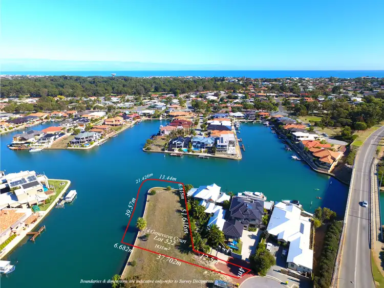 Main view of Homely land listing, 14 Genevieve Court, Halls Head WA 6210