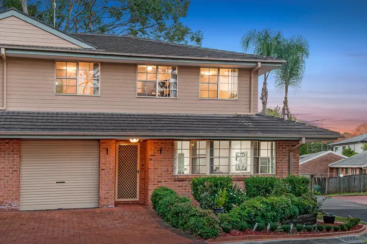 Main view of Homely semi-detached listing, 18/75-77 New Line Road, Cherrybrook NSW 2126